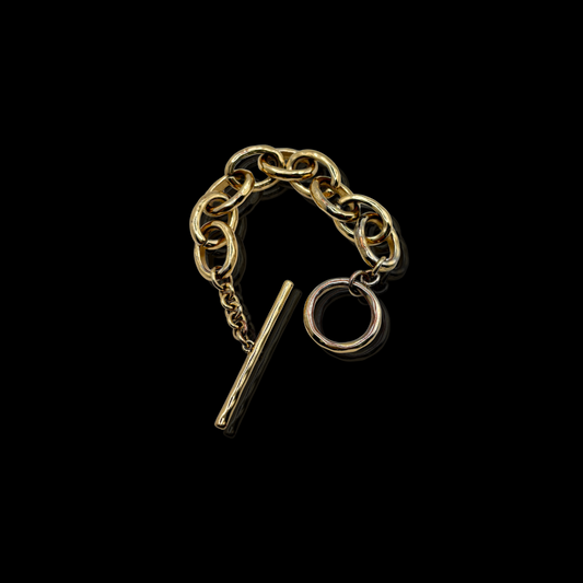 Gold Plated Chunky Bracelet
