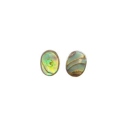 Dainty Abalone Stud Earrings