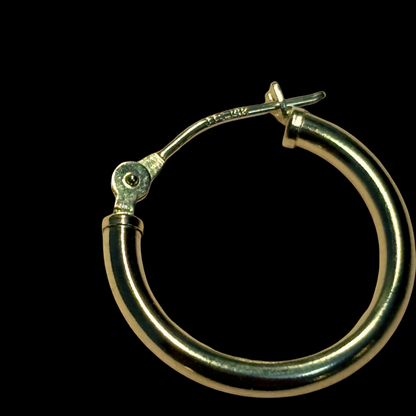 14KT Yellow Gold Hoops