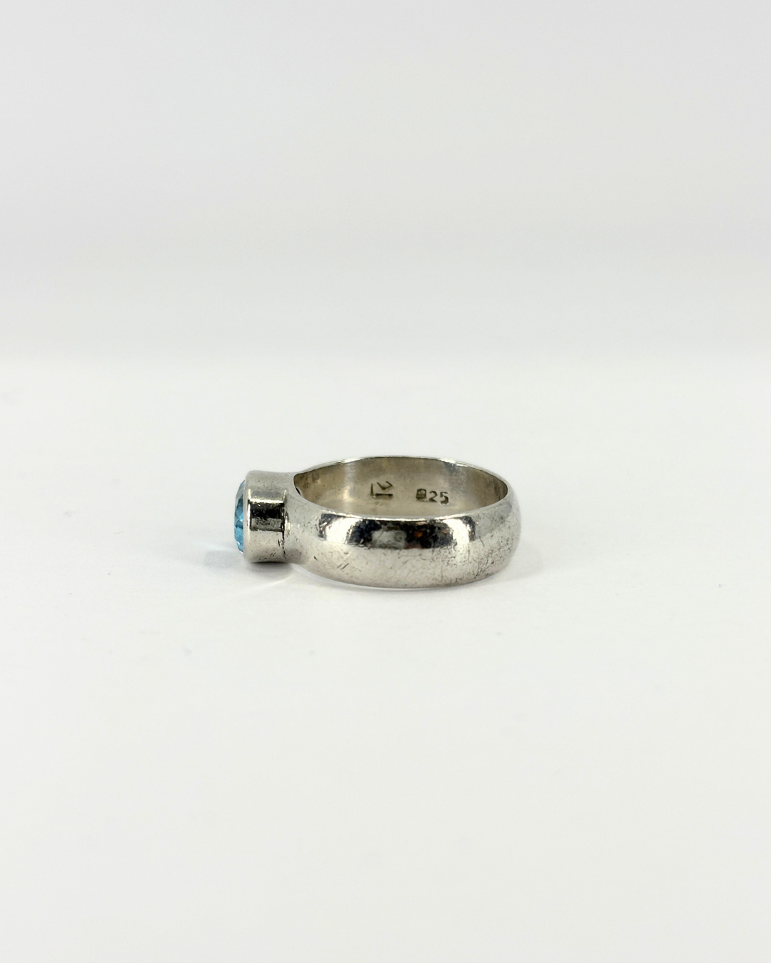 Sterling Silver Blue Topaz Ring