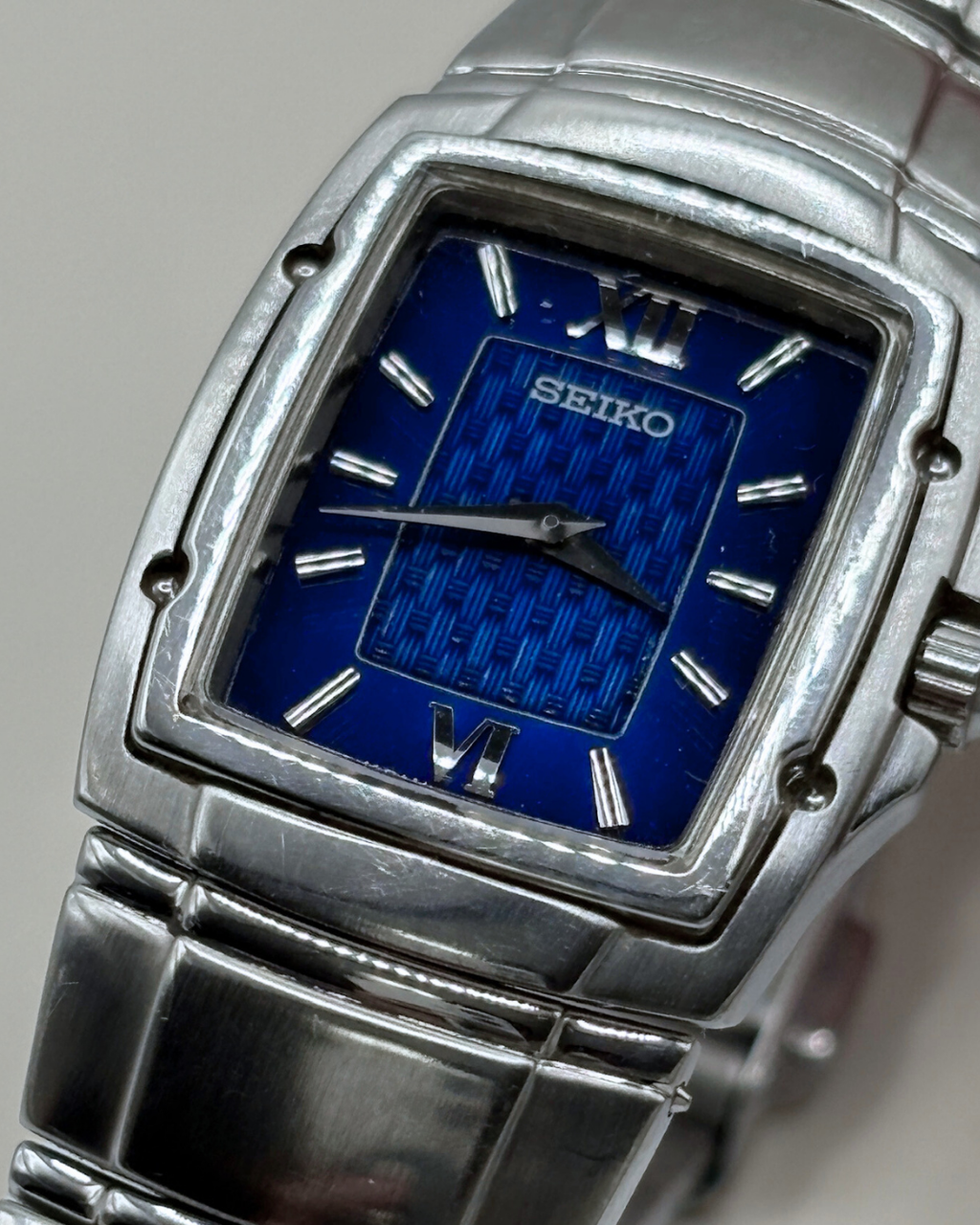 Vintage Seiko Blue Dial