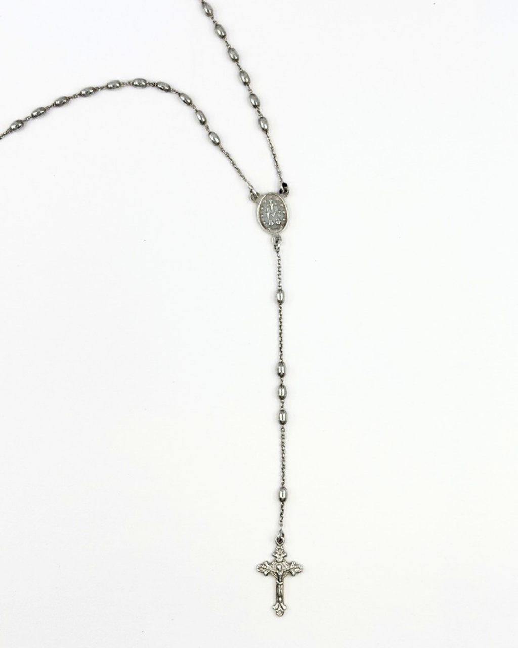 Sterling Silver Rosary by Dyadema