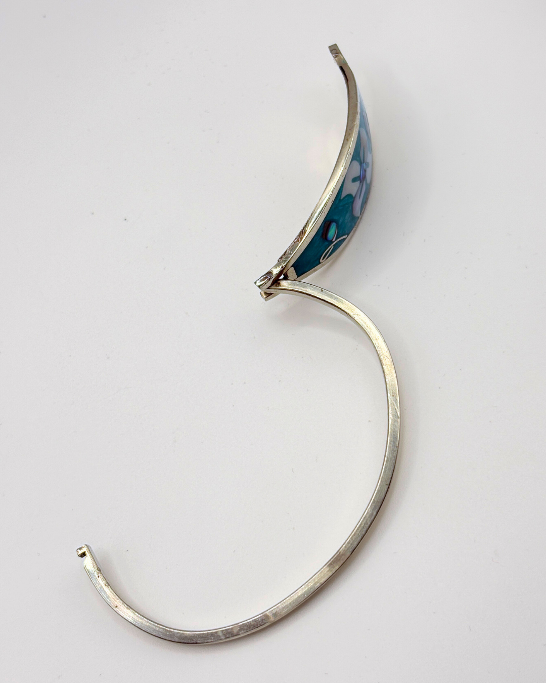 Alpaca Mexico Enamel & Abalone Shell Cuff