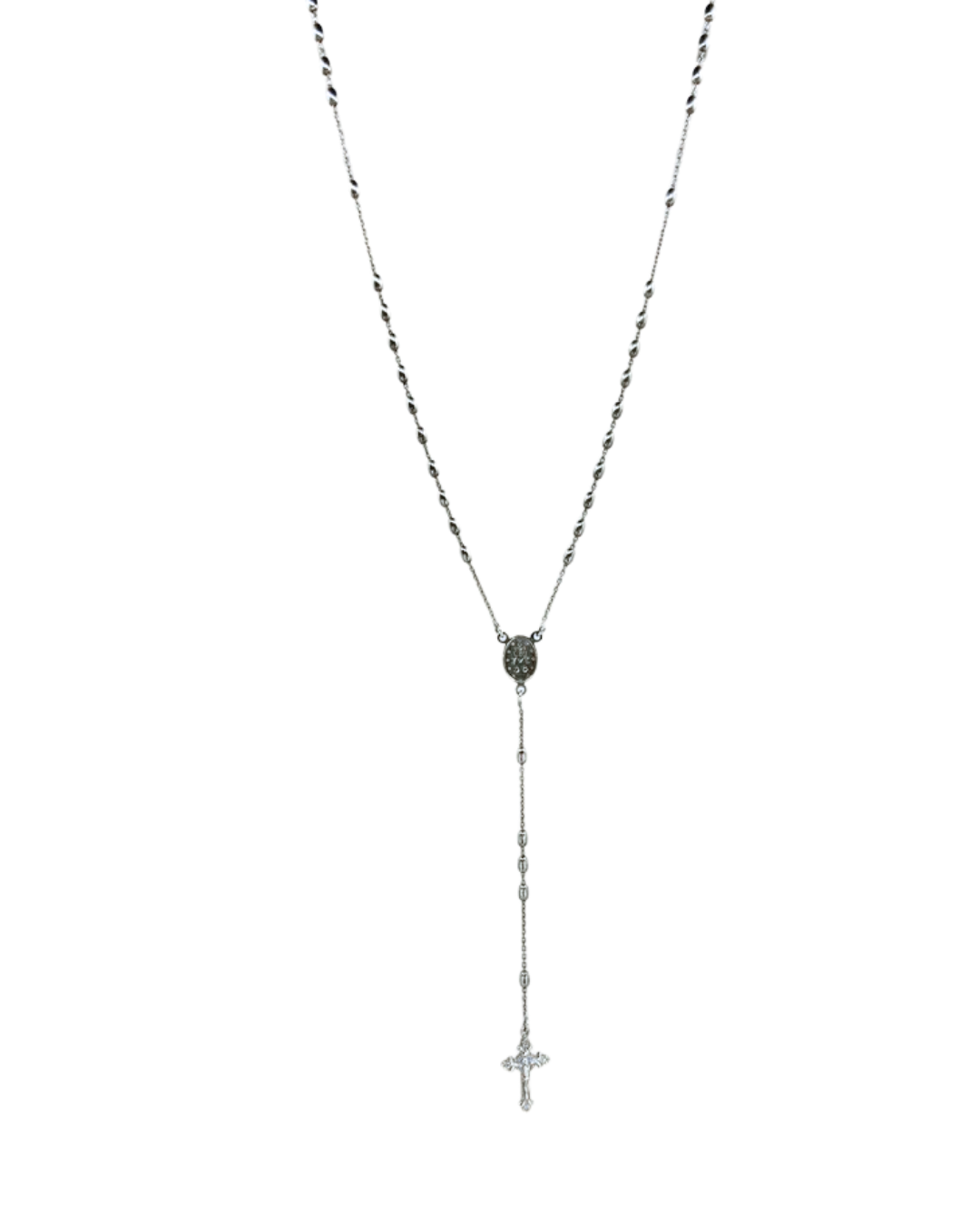 Sterling Silver Rosary by Dyadema