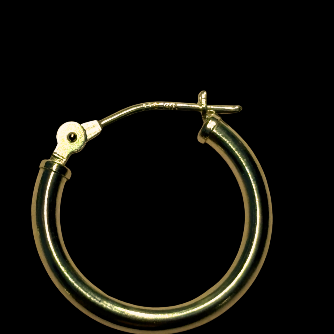 14KT Yellow Gold Hoops