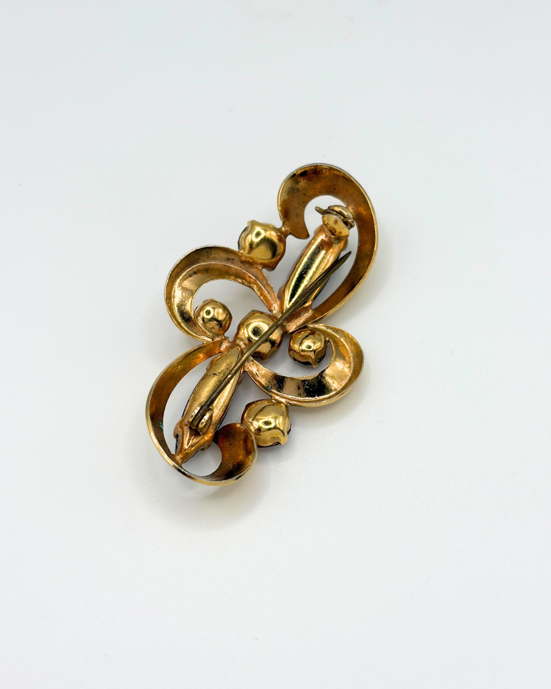 Vintage Rhinestone Coro Brooch