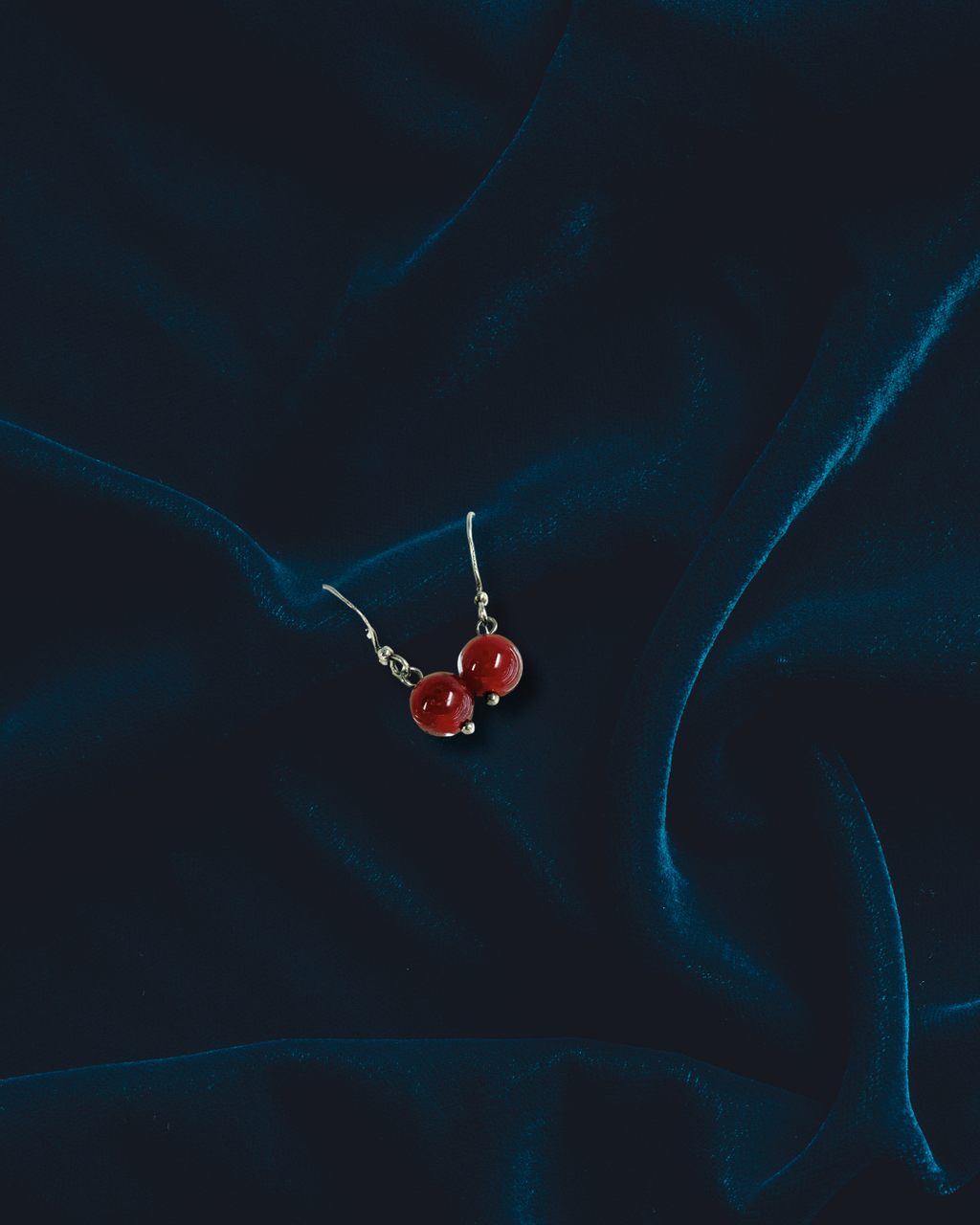 Sterling Silver Gemstone Drop Earrings