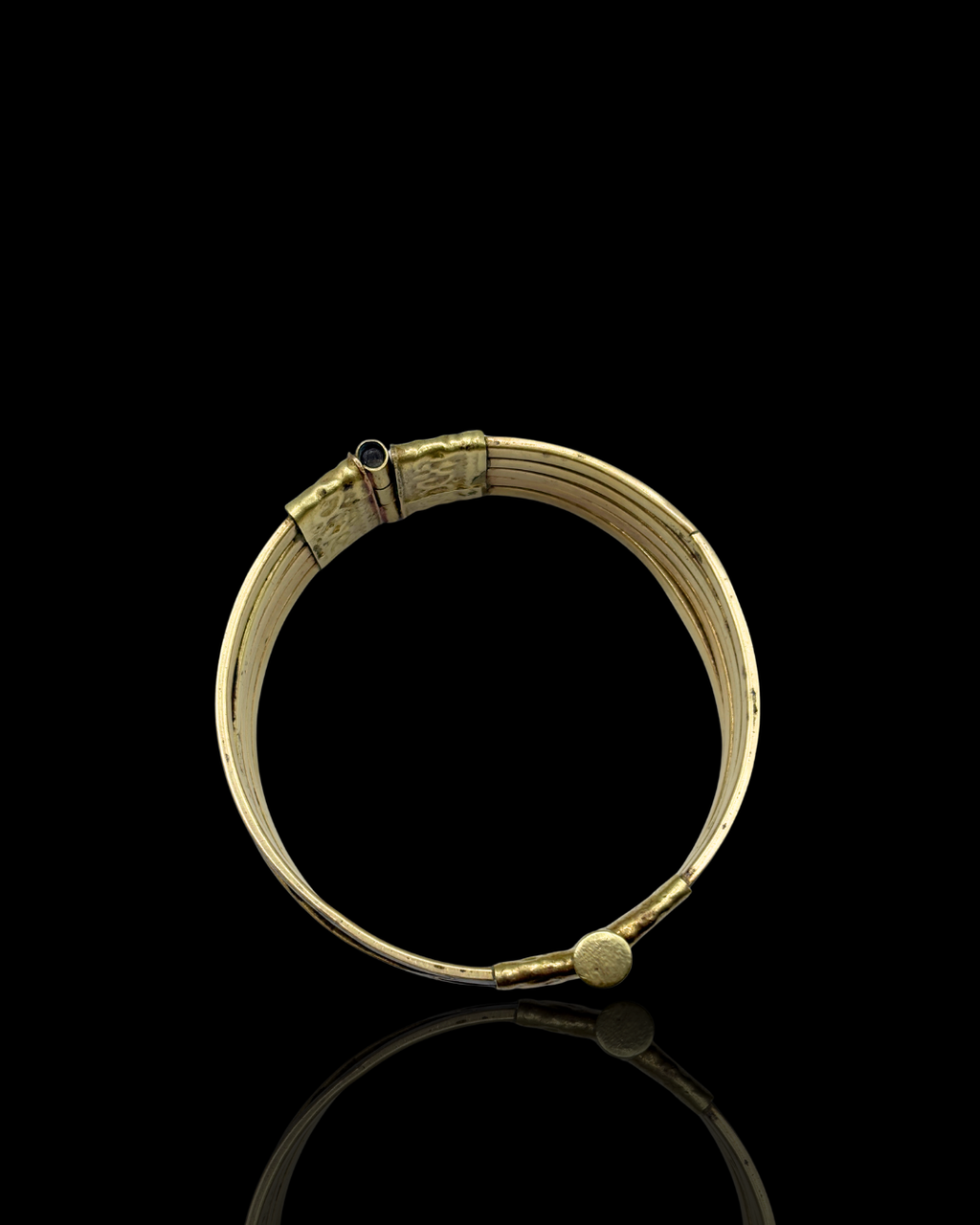 Brass Mother of Pearl Bangle