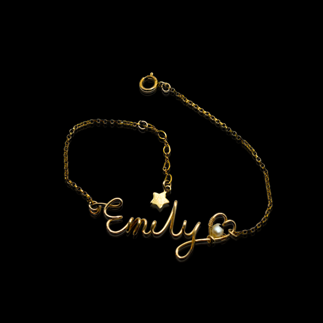 Vintage Gold-Filled Pearl "Emily" Bracelet