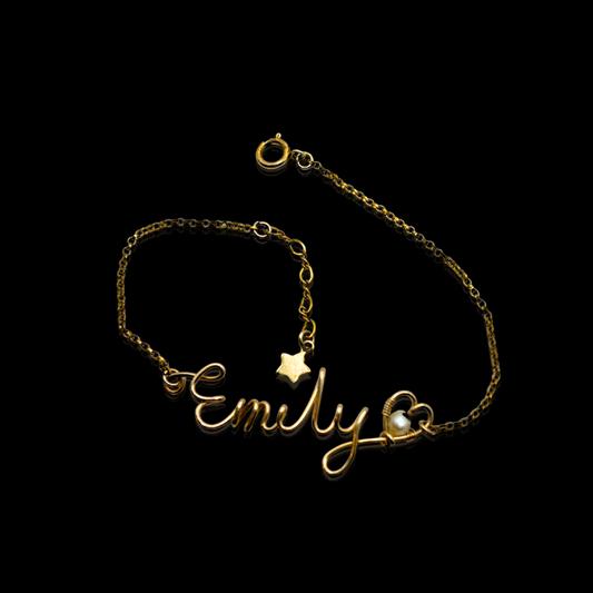 Vintage Gold-Filled Pearl "Emily" Bracelet