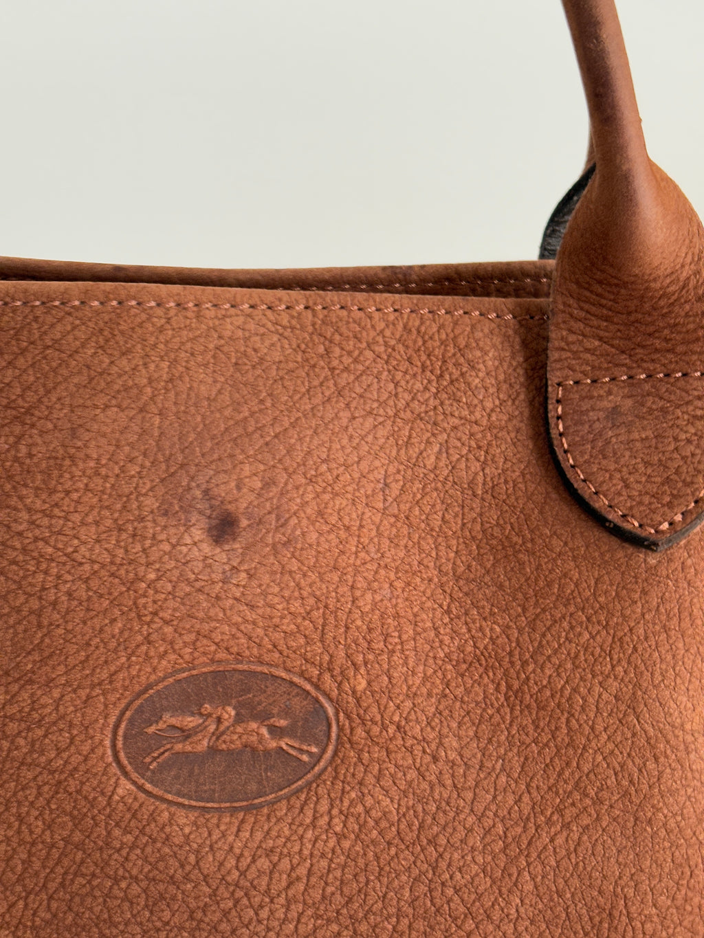 Longchamp Suede Legend Tote