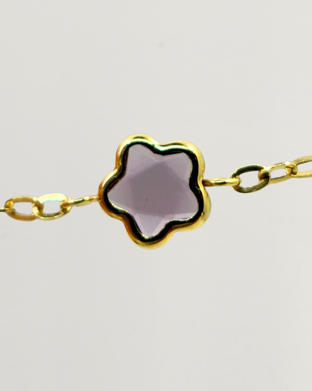 10KT Multi-Gemstone Station Bracelet