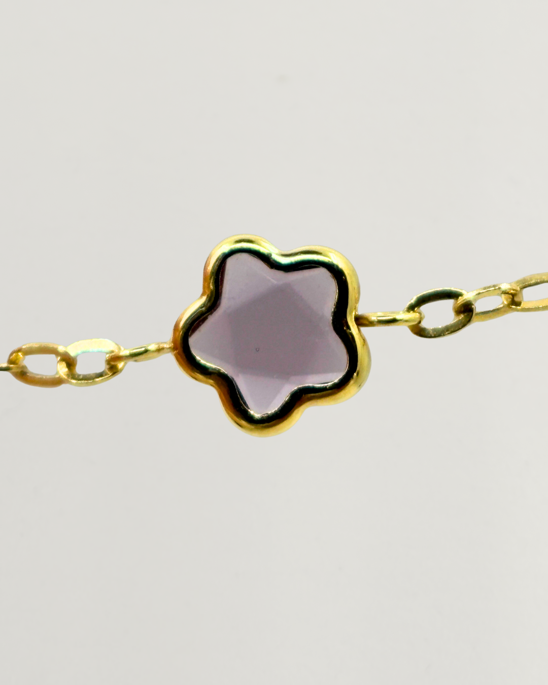 10KT Multi-Gemstone Station Bracelet