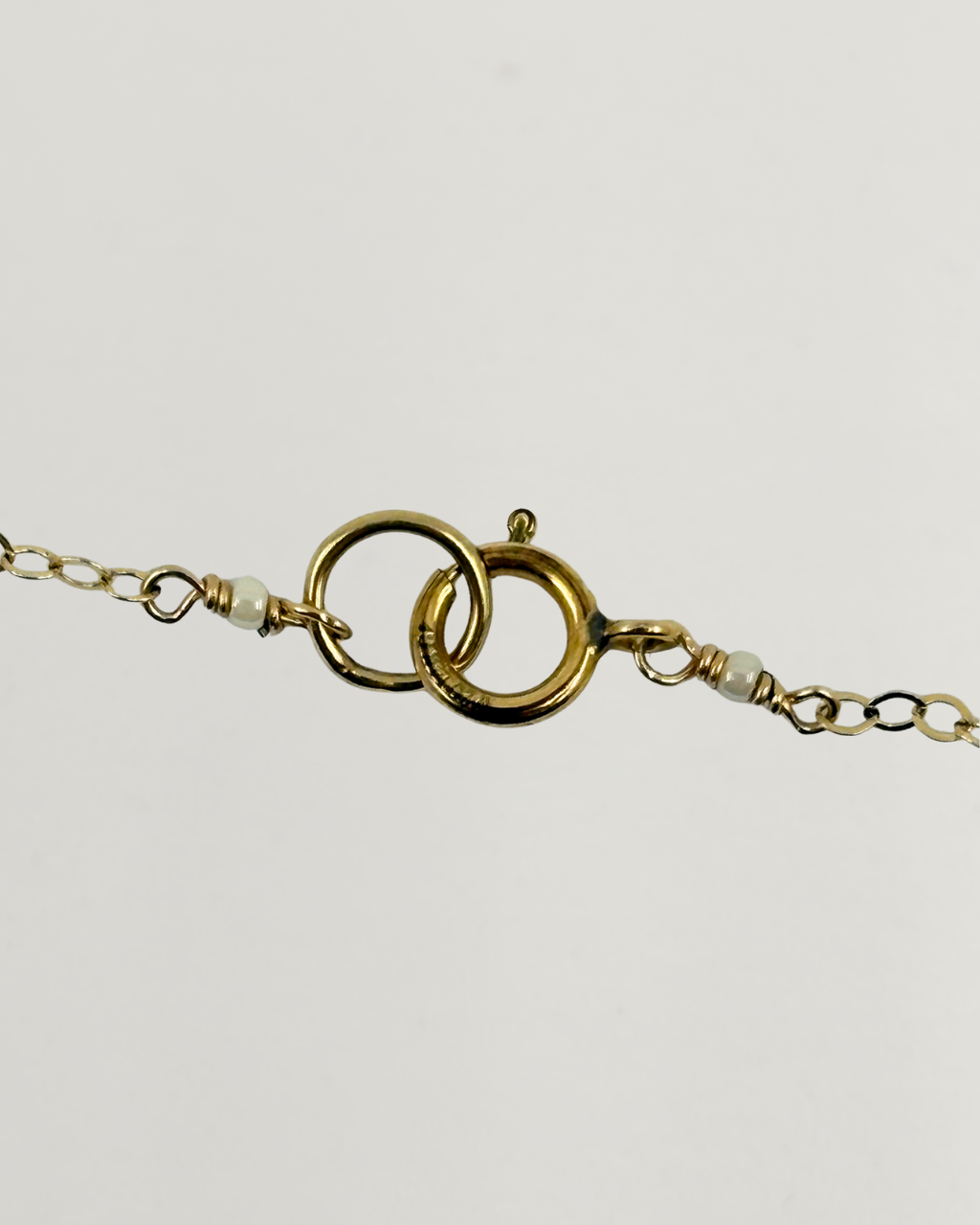 14KT Gold Filled Seed Pearl Star Choker