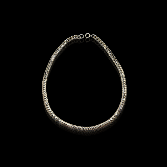 Silvertone Curb Choker