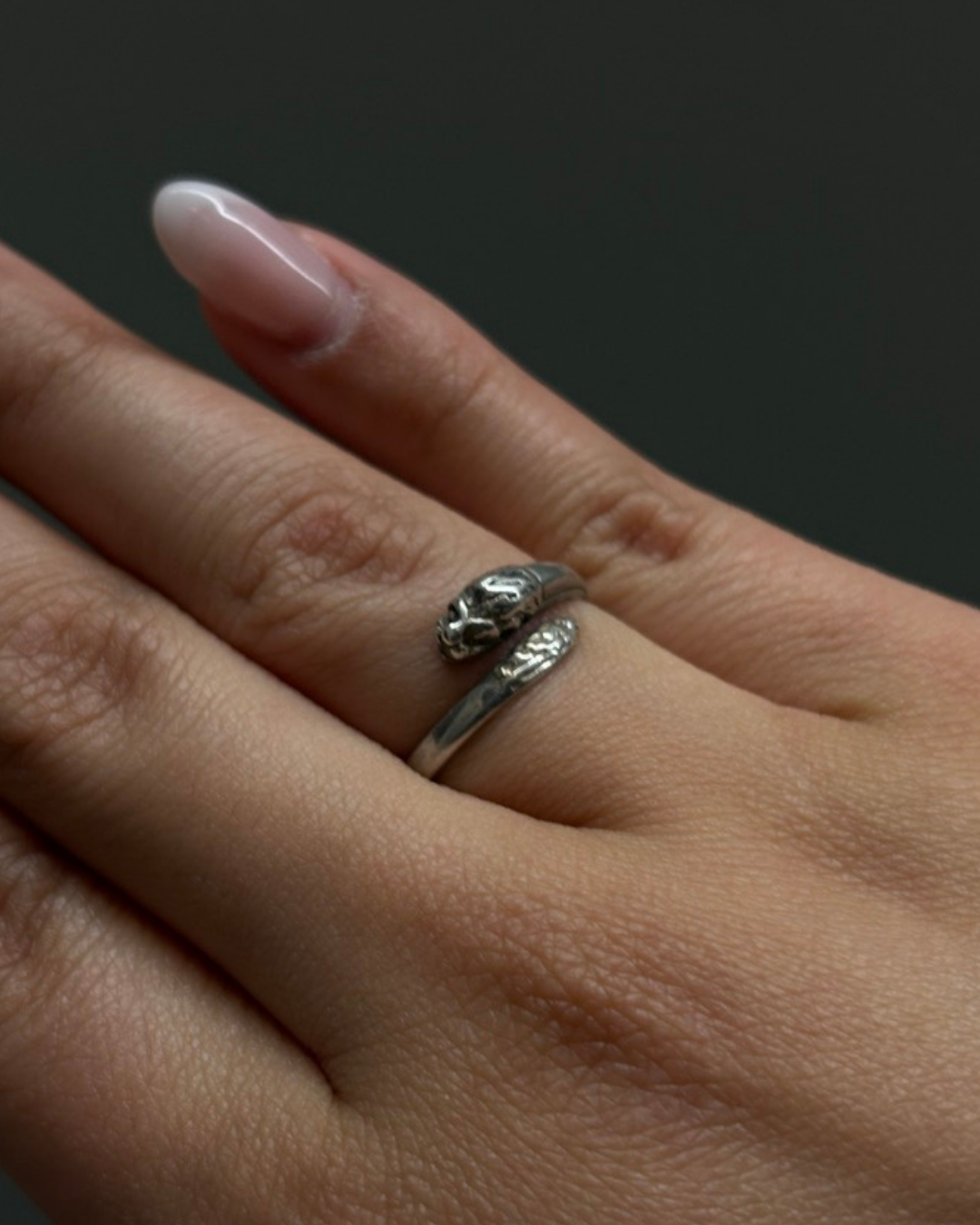 Sterling Chimera Wrap Ring