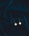Sterling Silver Gemstone Drop Earrings