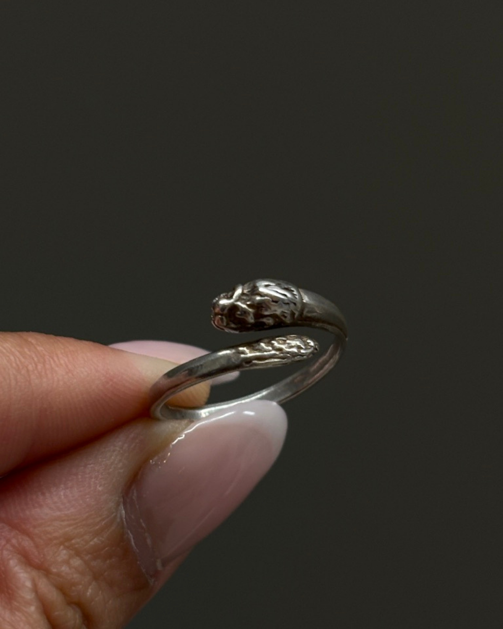 Sterling Chimera Wrap Ring