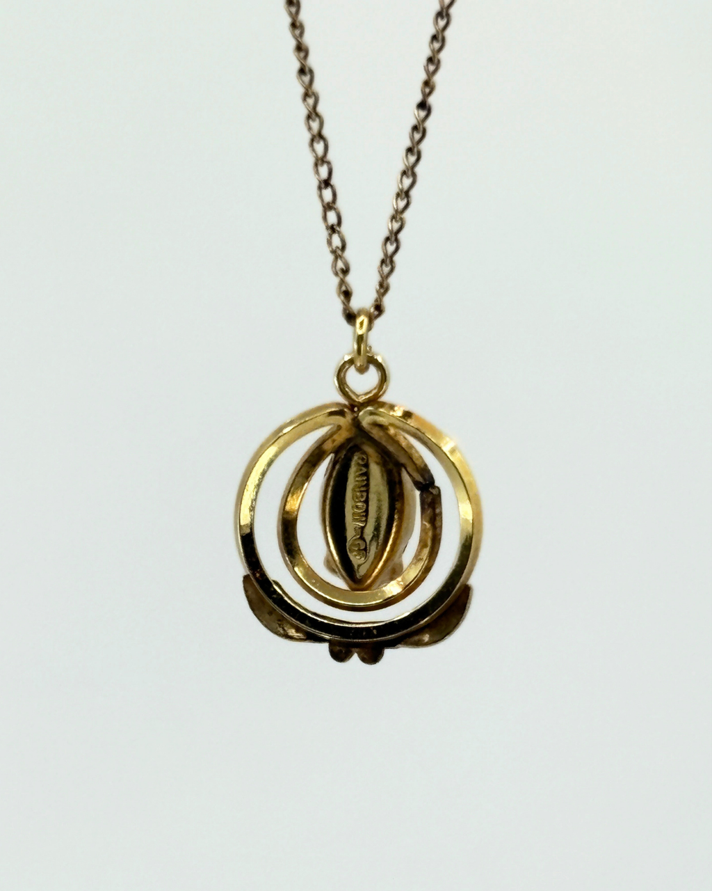Rainbow Gold Filled over Sterling Silver Sapphire Necklace & Earring Set