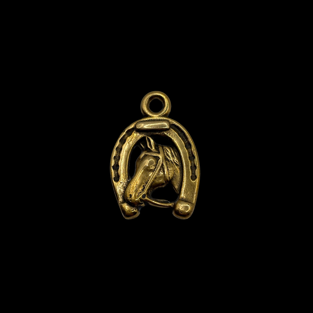 10KT Gold Filled Horseshoe Pendant