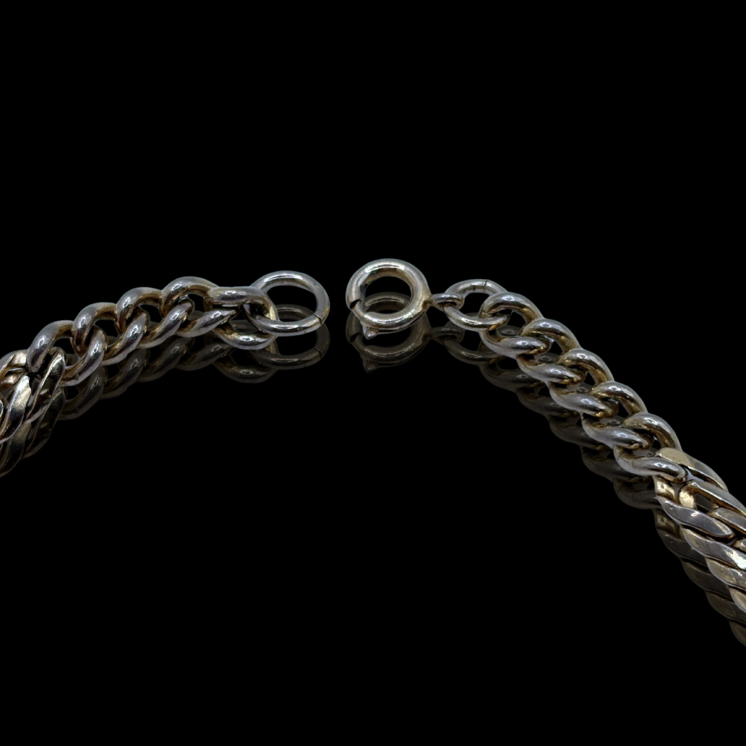 Silvertone Curb Choker