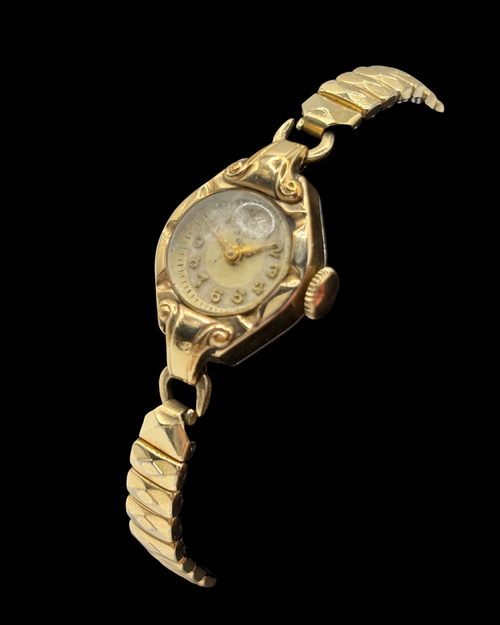 14KT Gold Filled Elgin Wind-Up