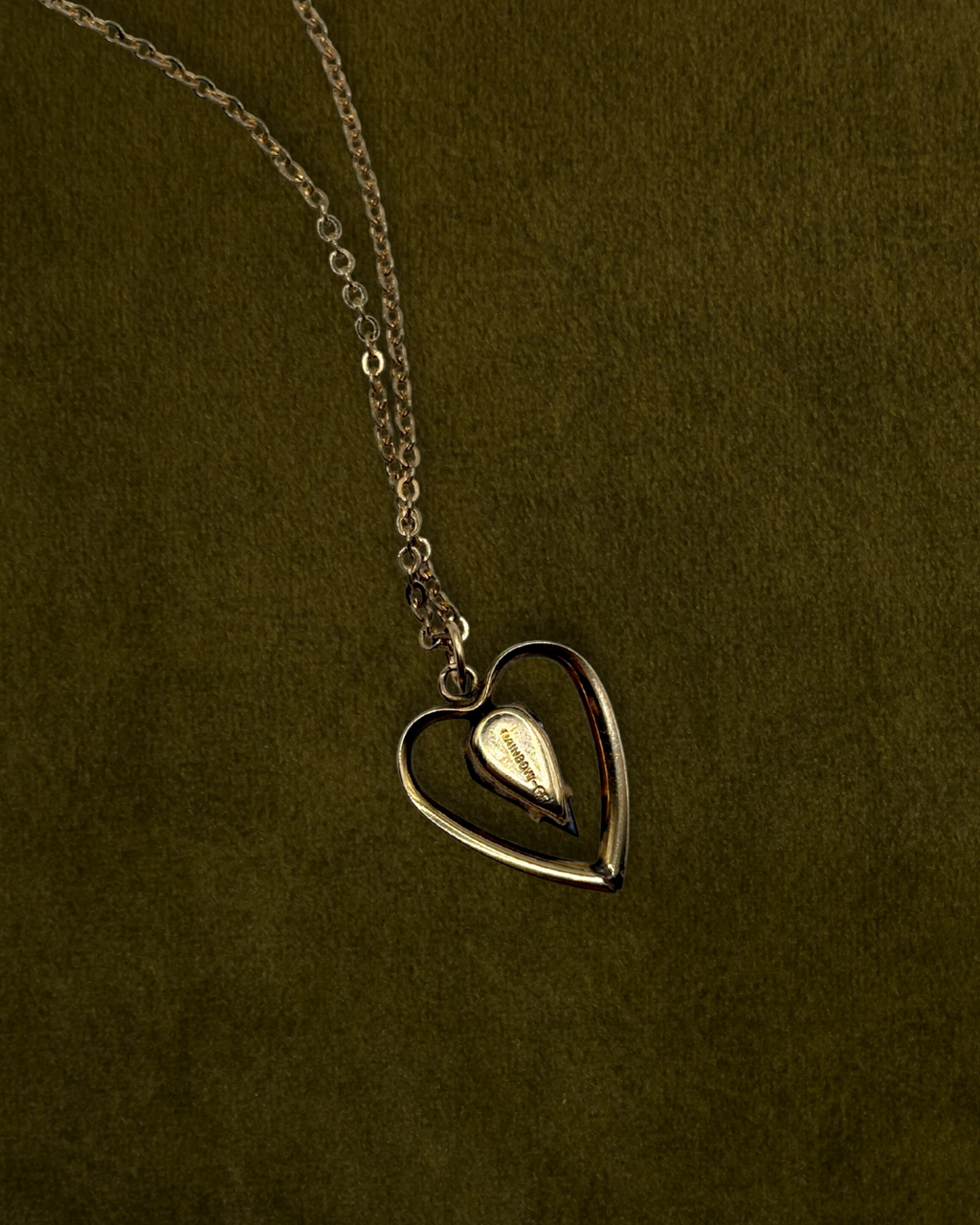 Gold-Filled Alaskan Black Diamond Pendant