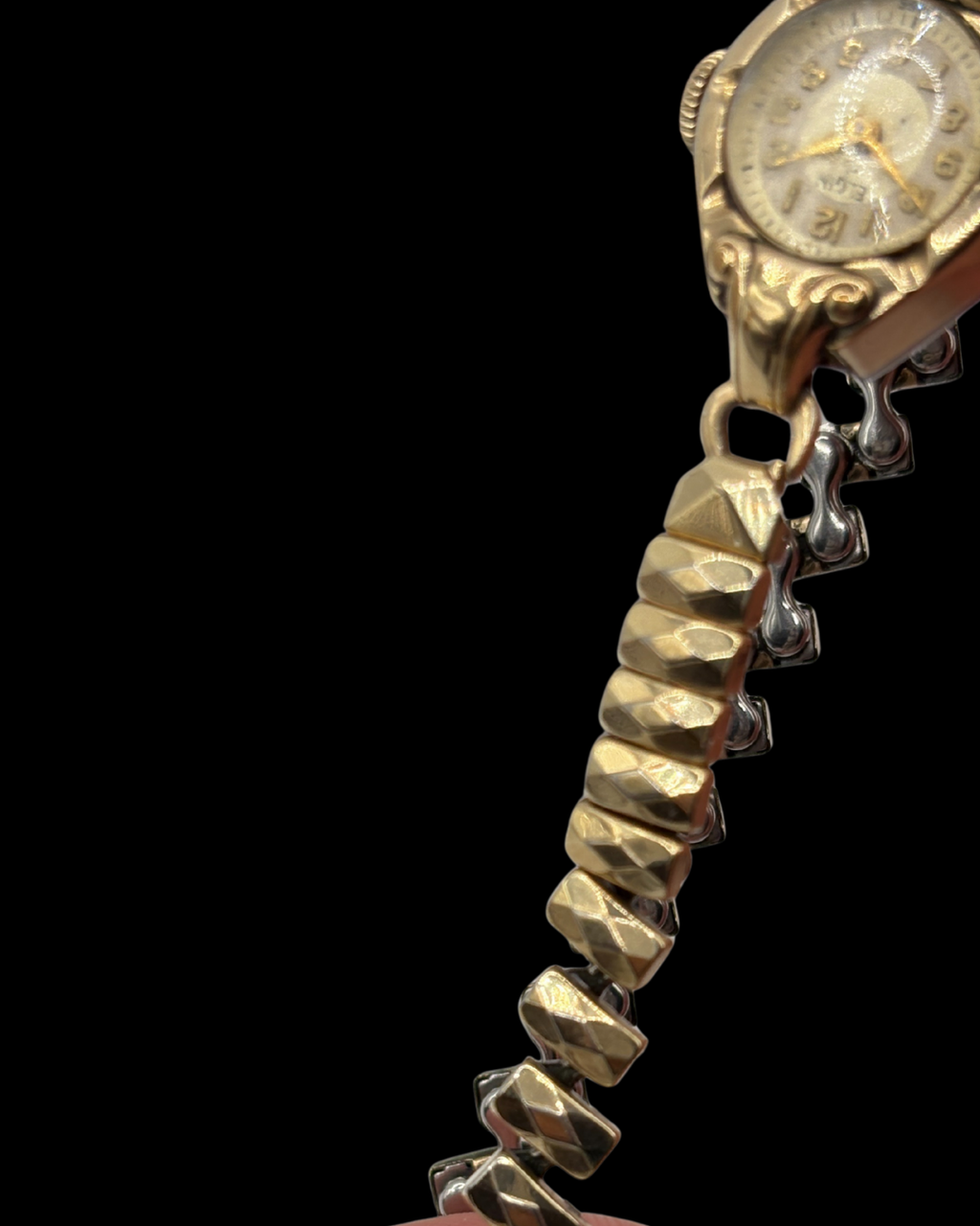 14KT Gold Filled Elgin Wind-Up