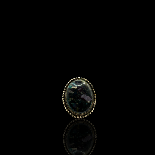 Statement Ocean Jasper Adjustable Ring