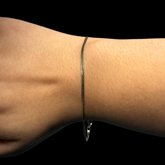 Gold Filled Herringbone Bracelet