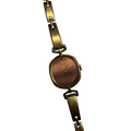Montre Seiko Cocktail Seiko plaquée or avec cadran marron, rare