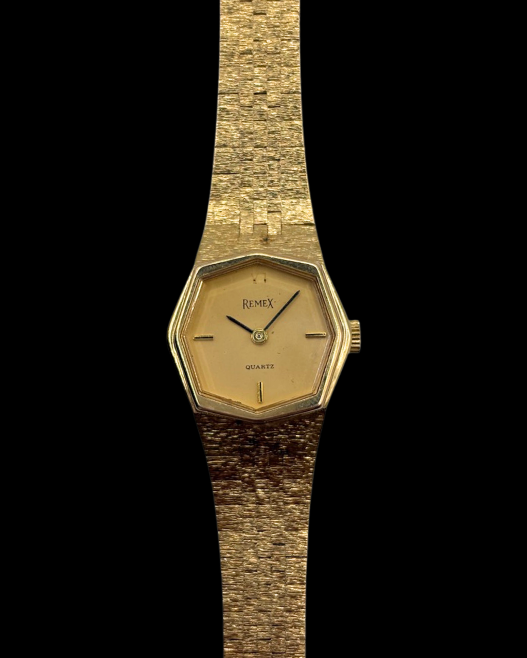 Gold Remex Octagon Watch
