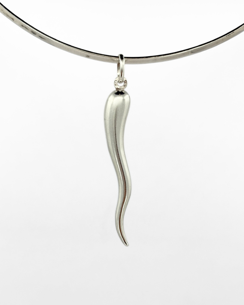 Sterling Silver Cornicello Pendant