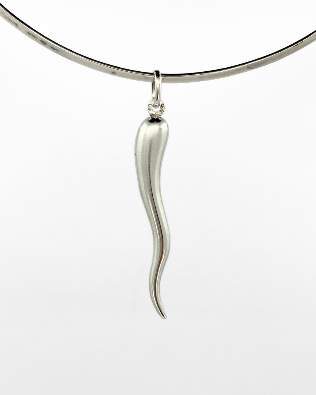 Sterling Silver Cornicello Pendant