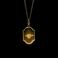 Gold Filled Locket Pendant & Necklace