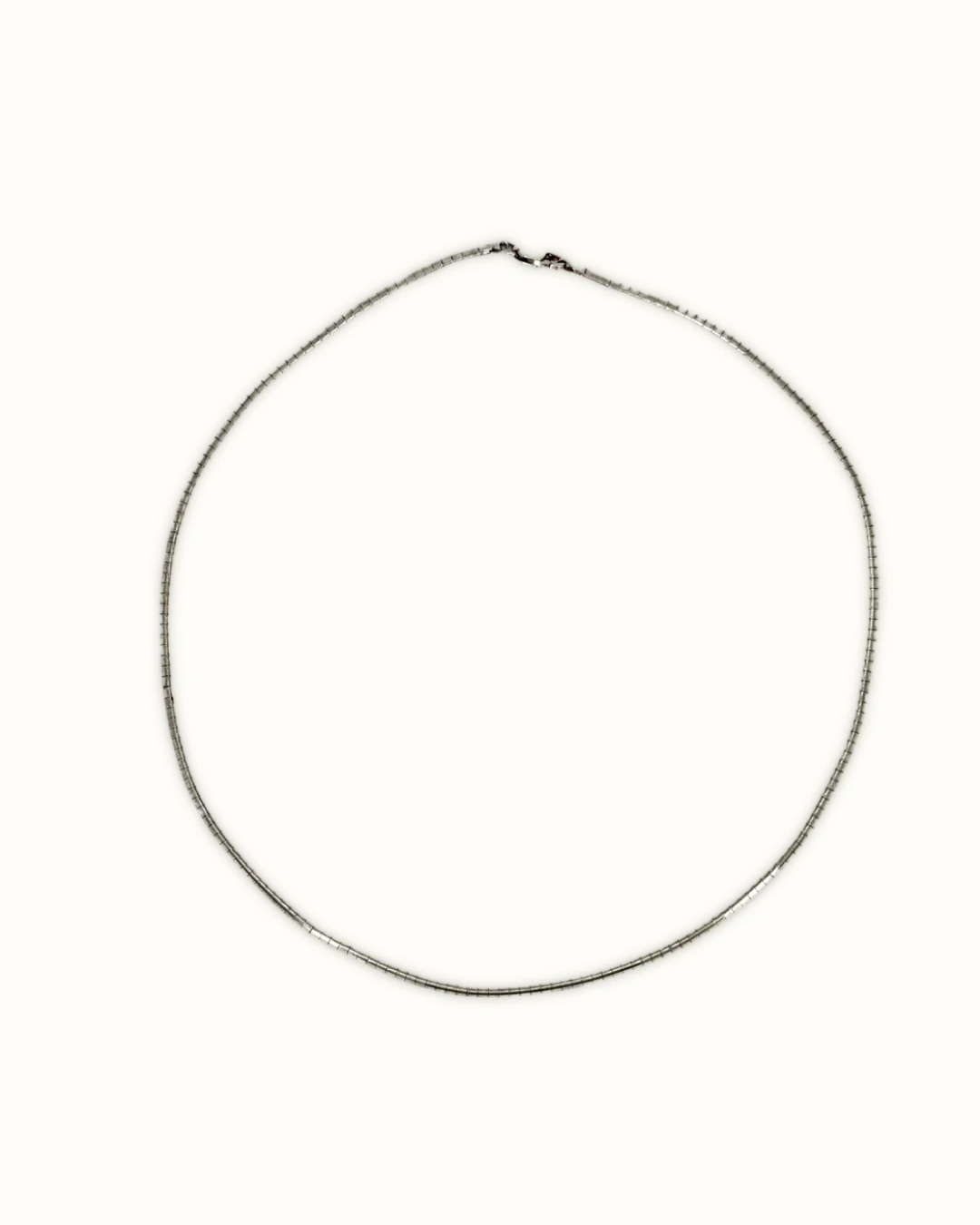 Sterling Omega Choker