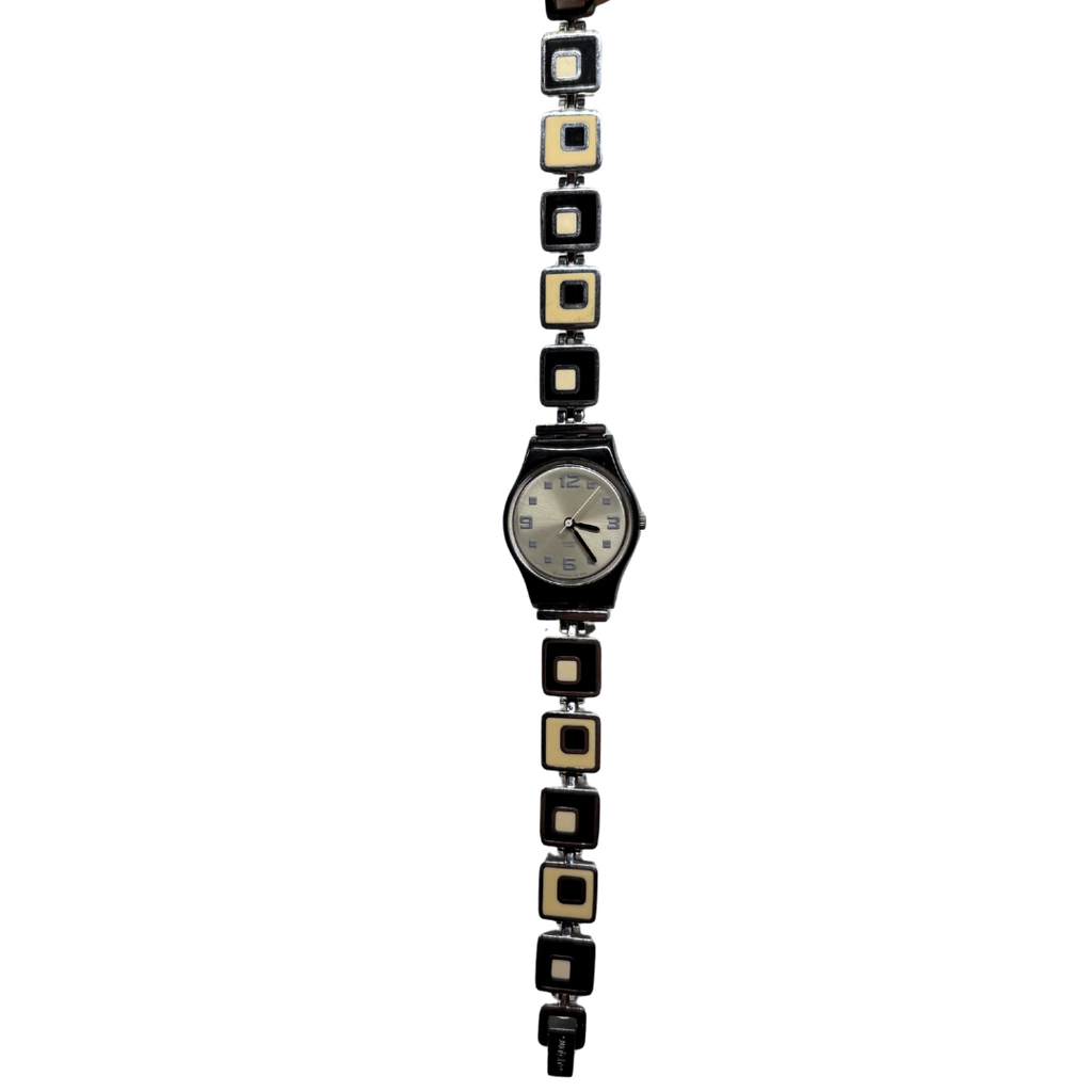 Chess Board Swatch Watch