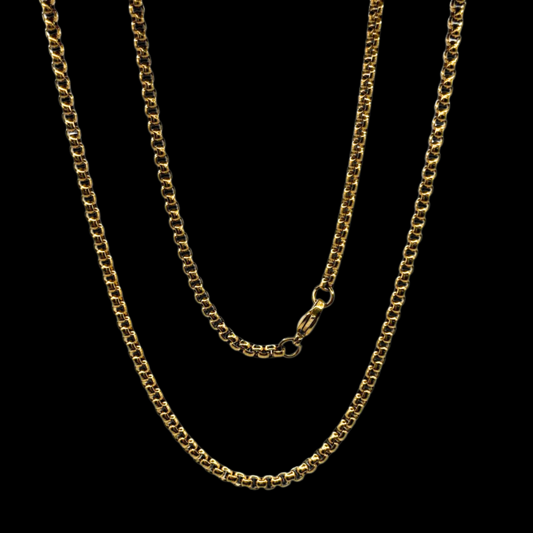 Gold Plated Bubble-link Chain