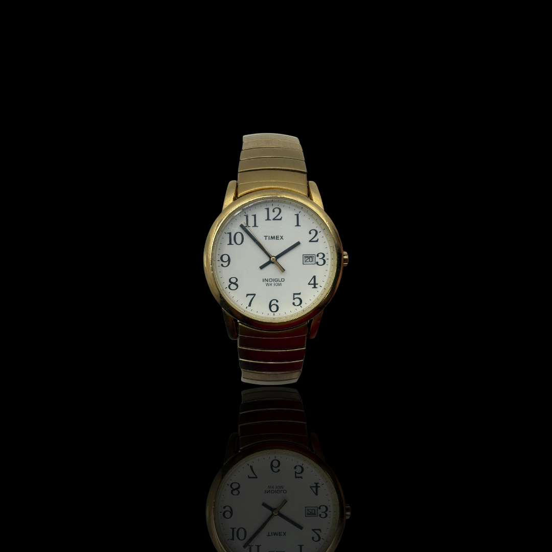 Montre Timex « Easy Reader Line » avec affichage jour/date Indiglo