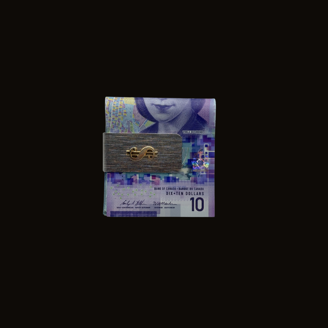 Vintage Gold Plated Money Clip