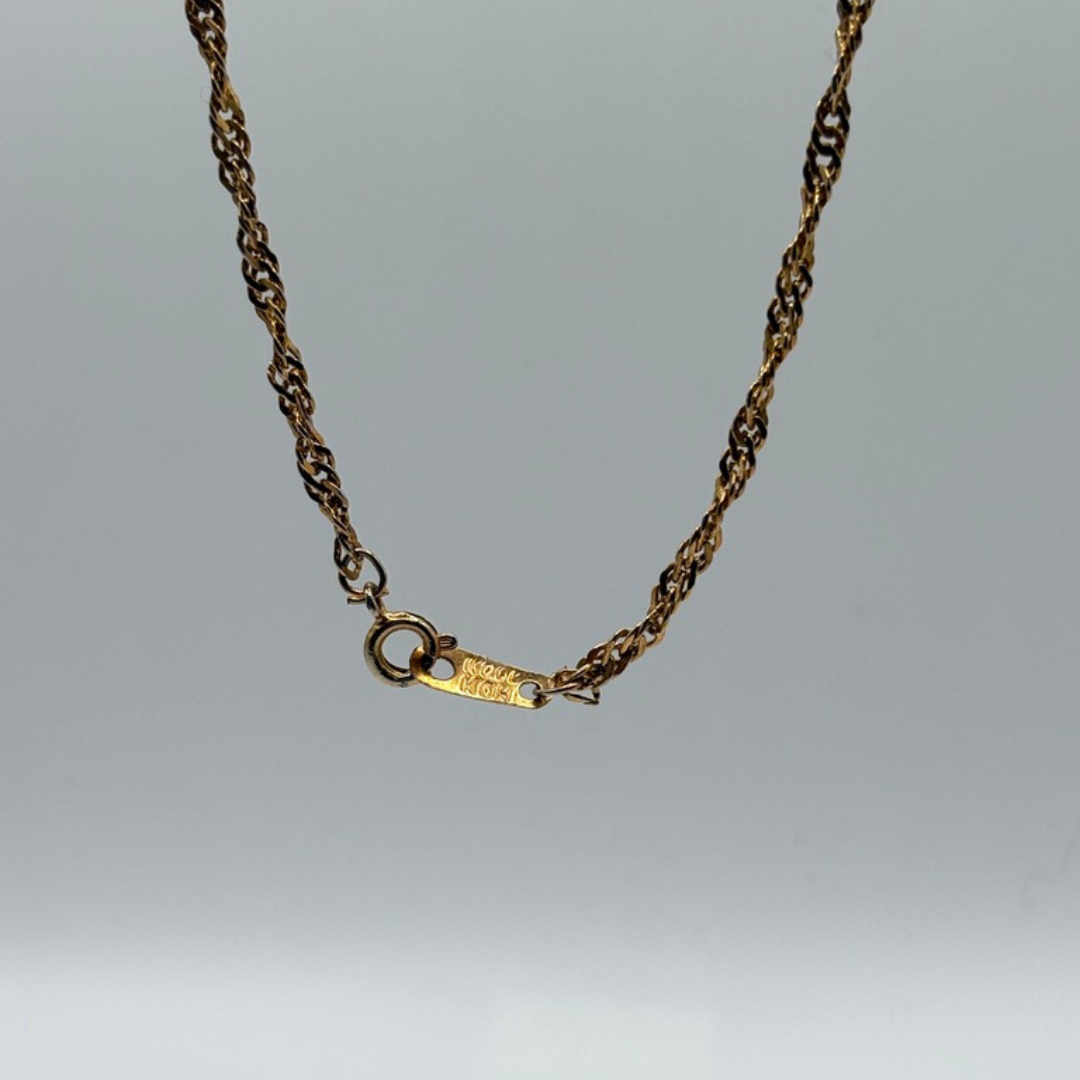 Rose Gold Plated Kohinoor Twist Chain