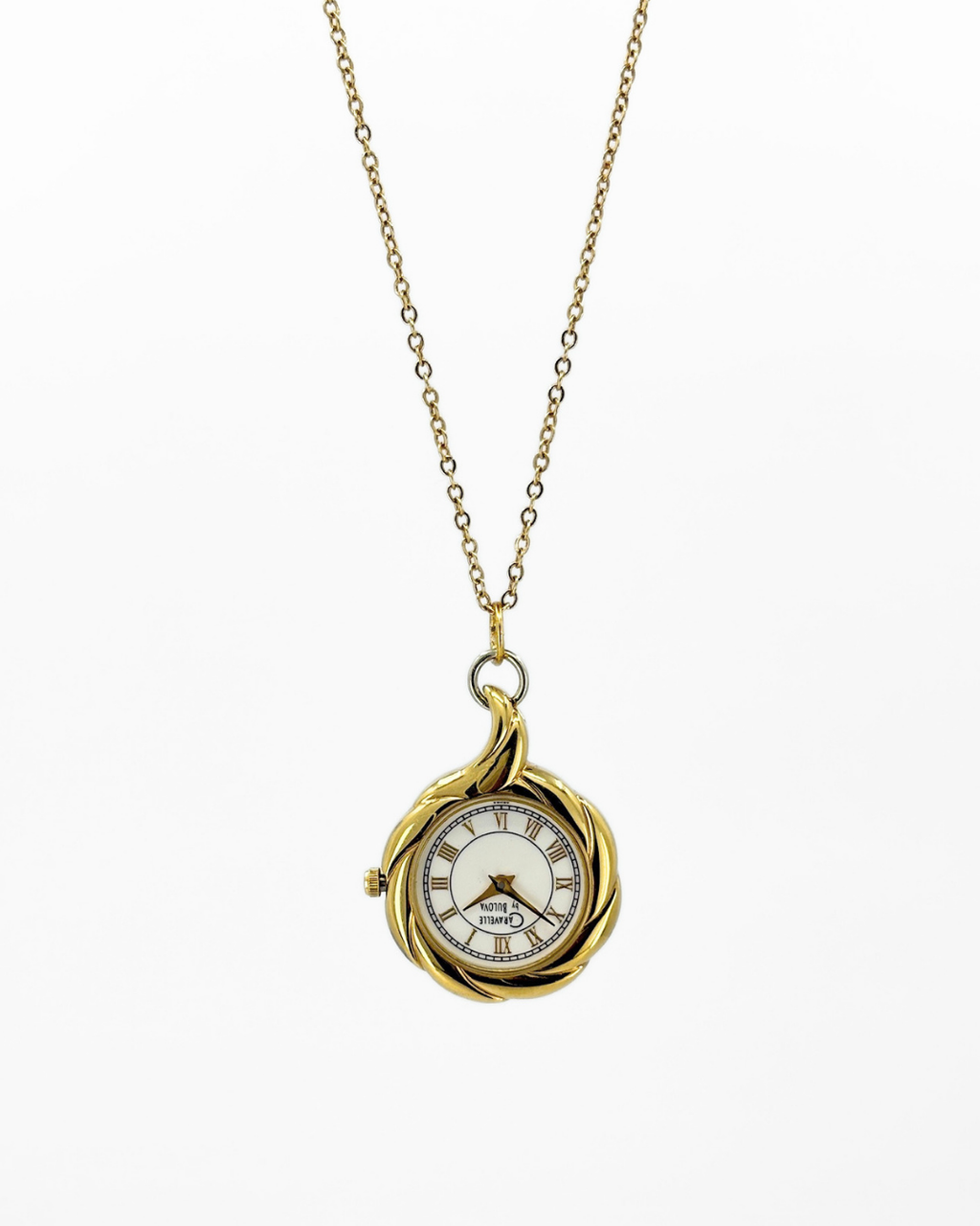 Caravelle by Bulova Quartz Necklace