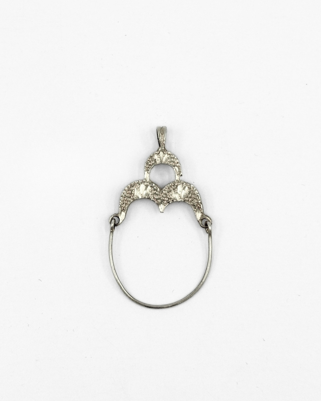 Sterling Silver Charm Enhancer Pendant