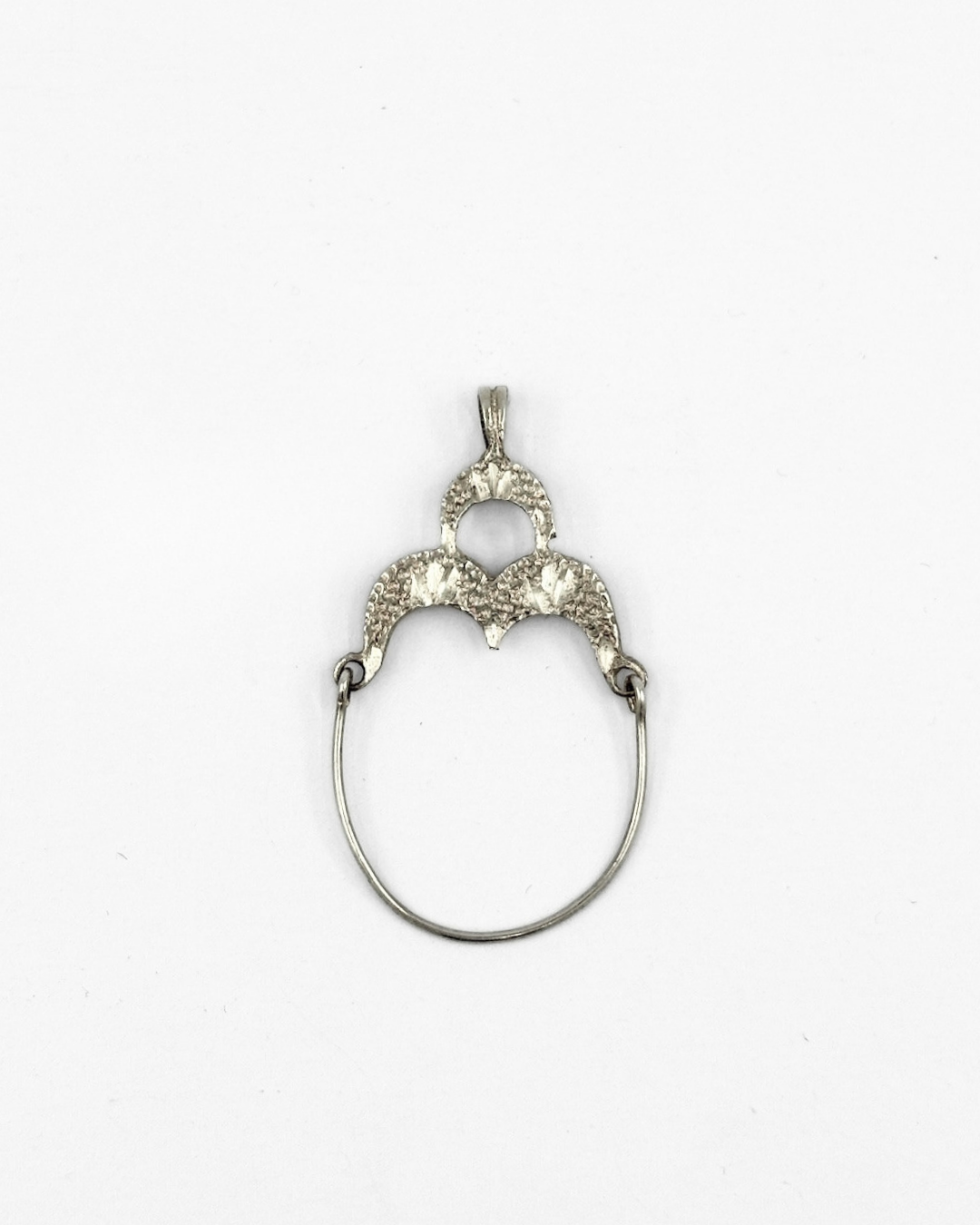Sterling Silver Charm Enhancer Pendant