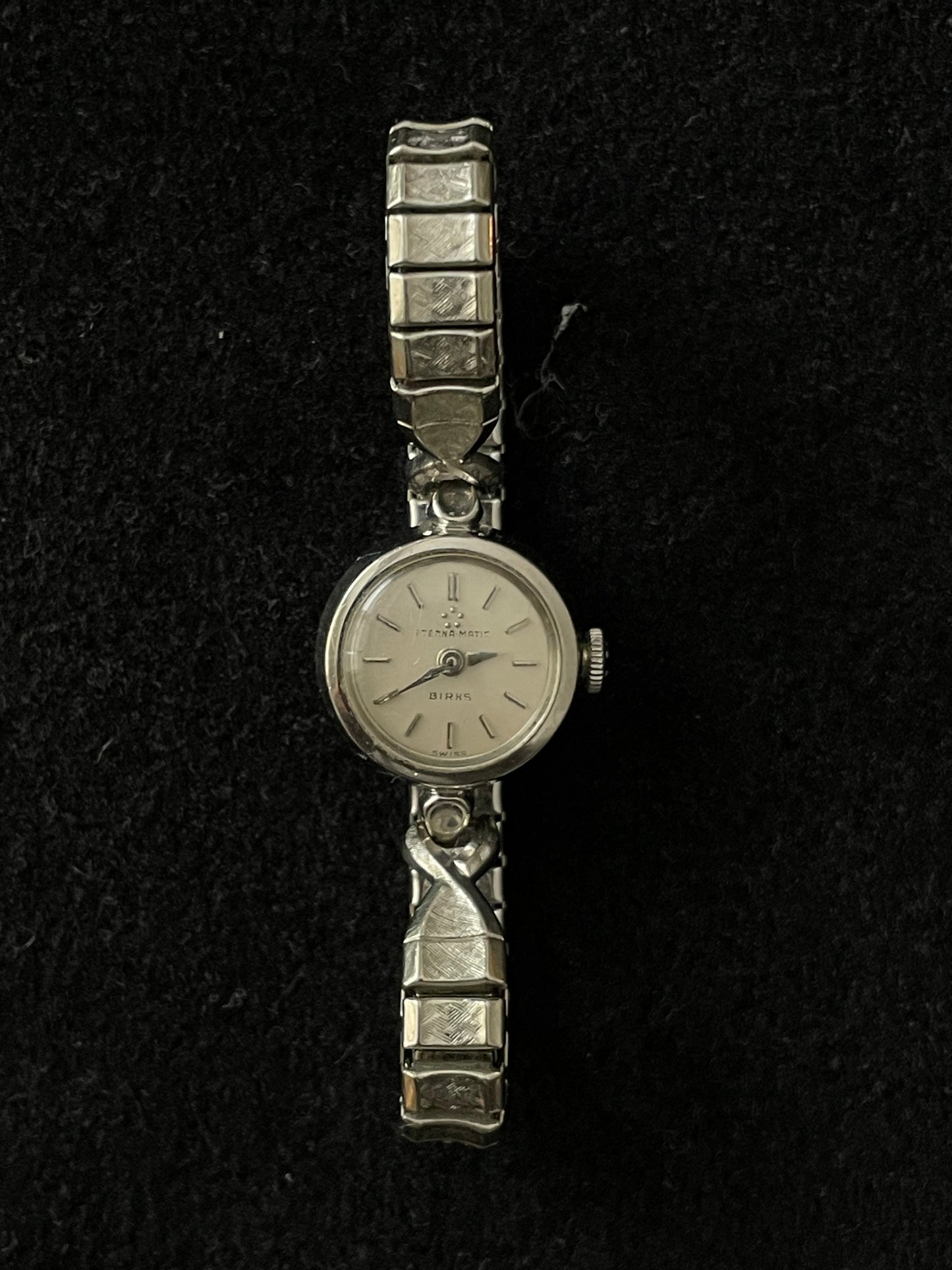 Birks Small Silver Watch