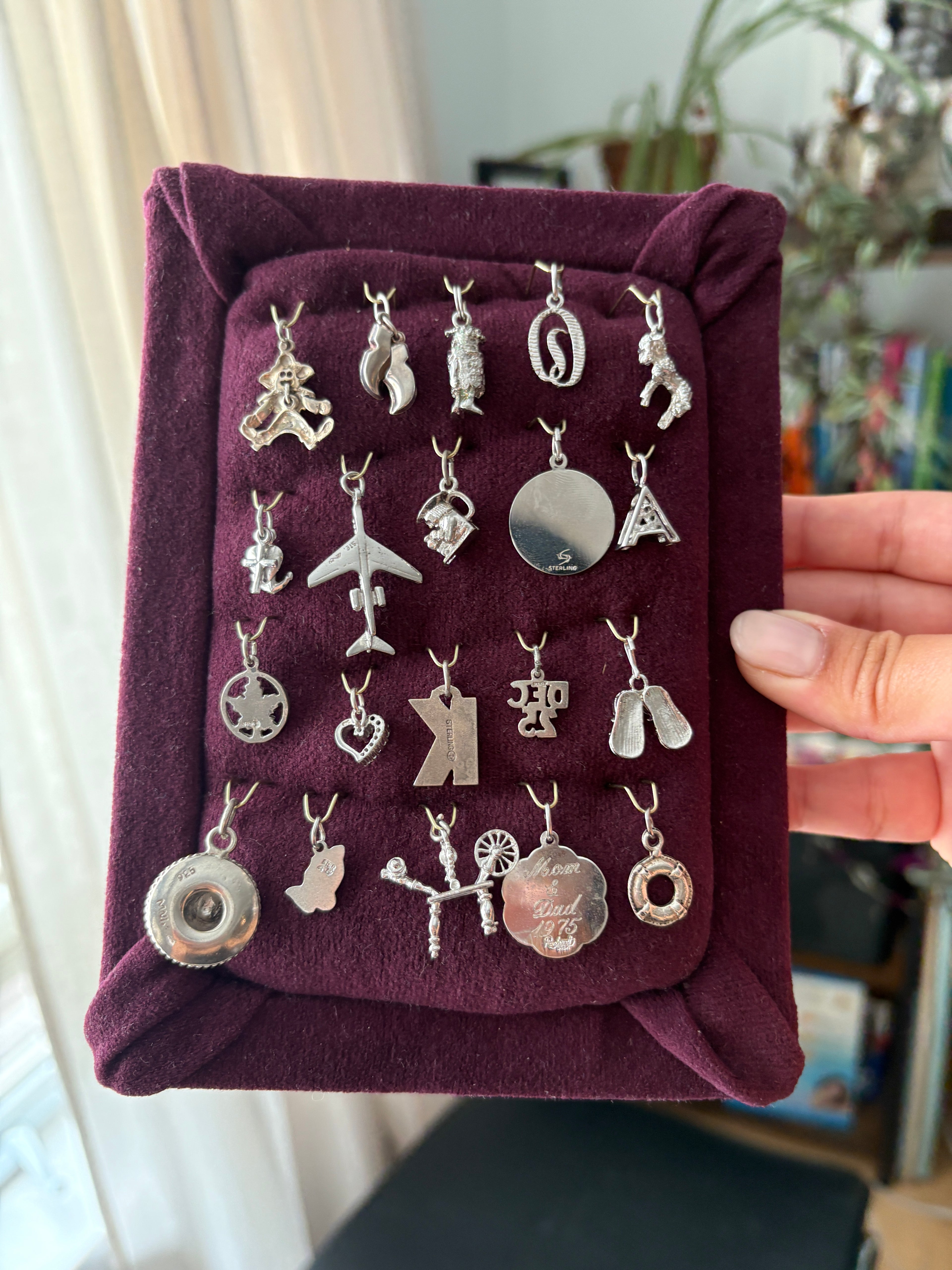 Sterling Silver Charms & Pendants