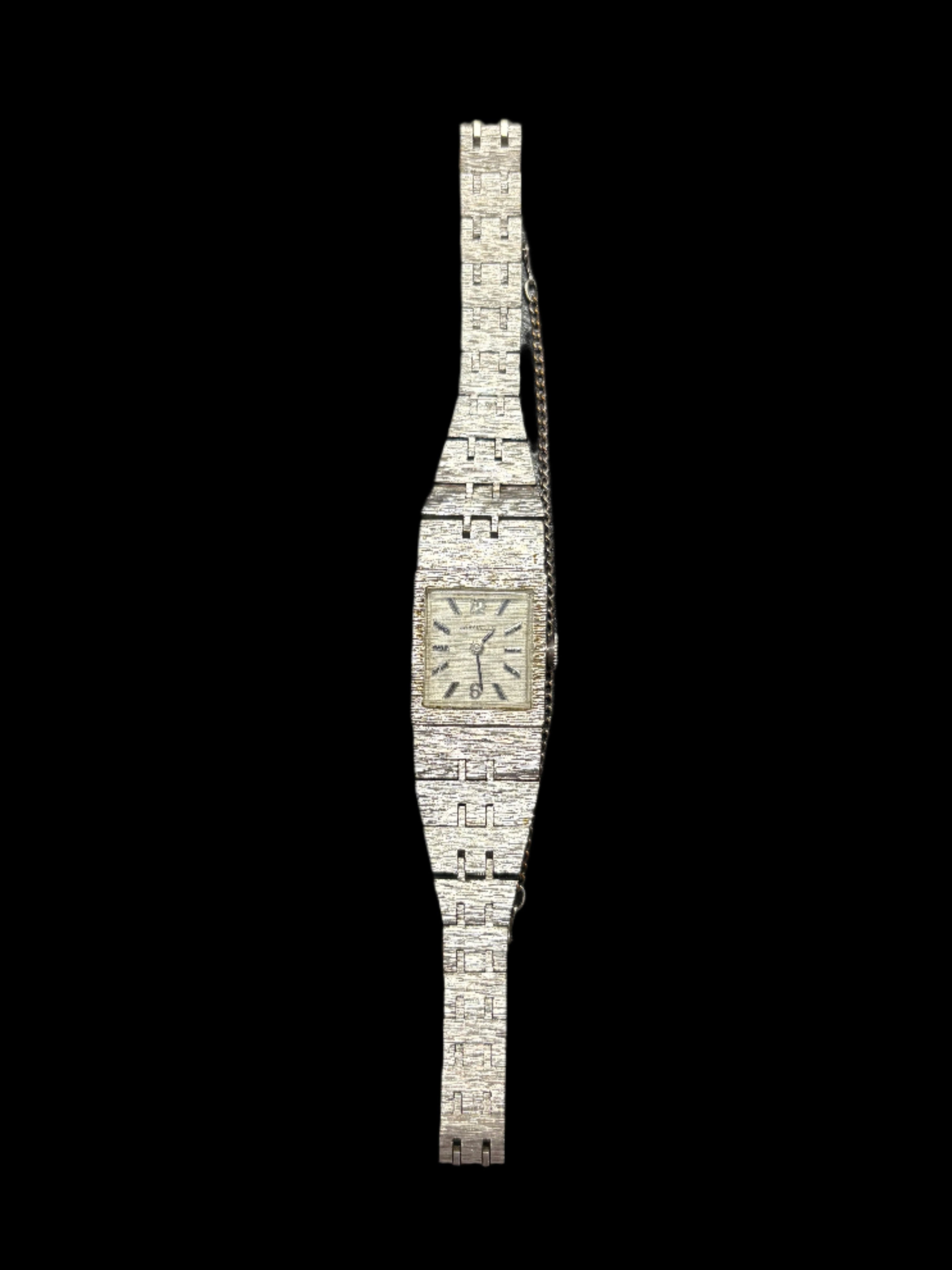 Caravelle Manual White Gold Watch