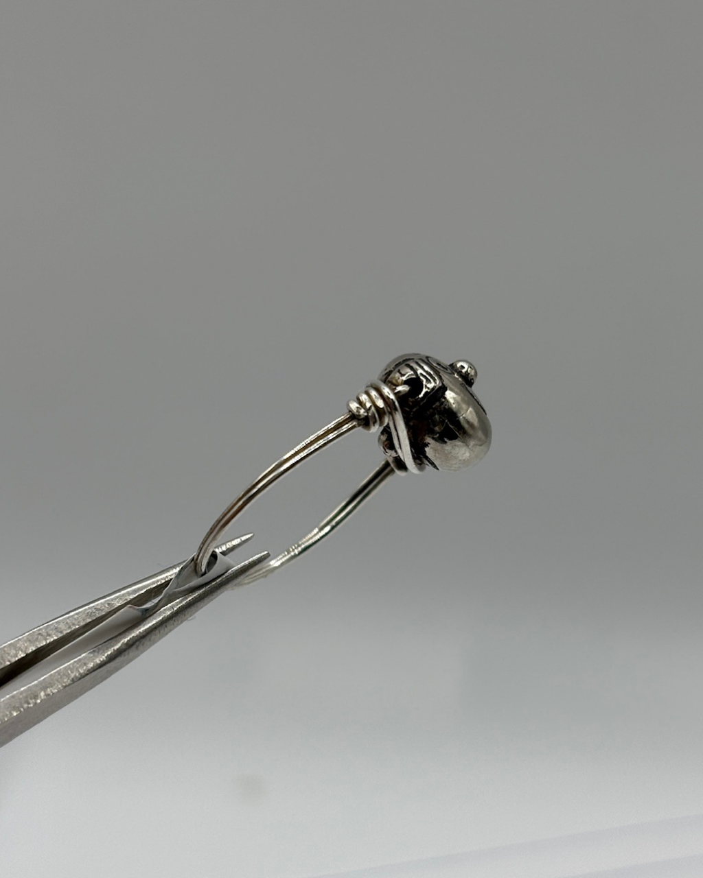 Sterling Pinky Clown Ring