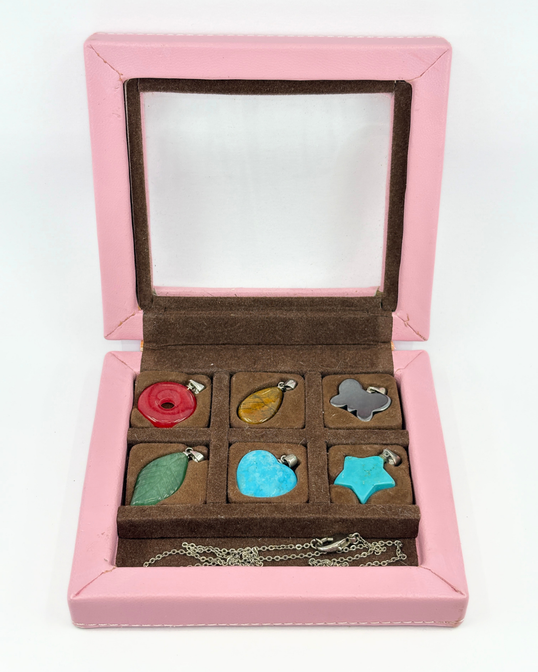 Semi-Precious Stone Necklace Set