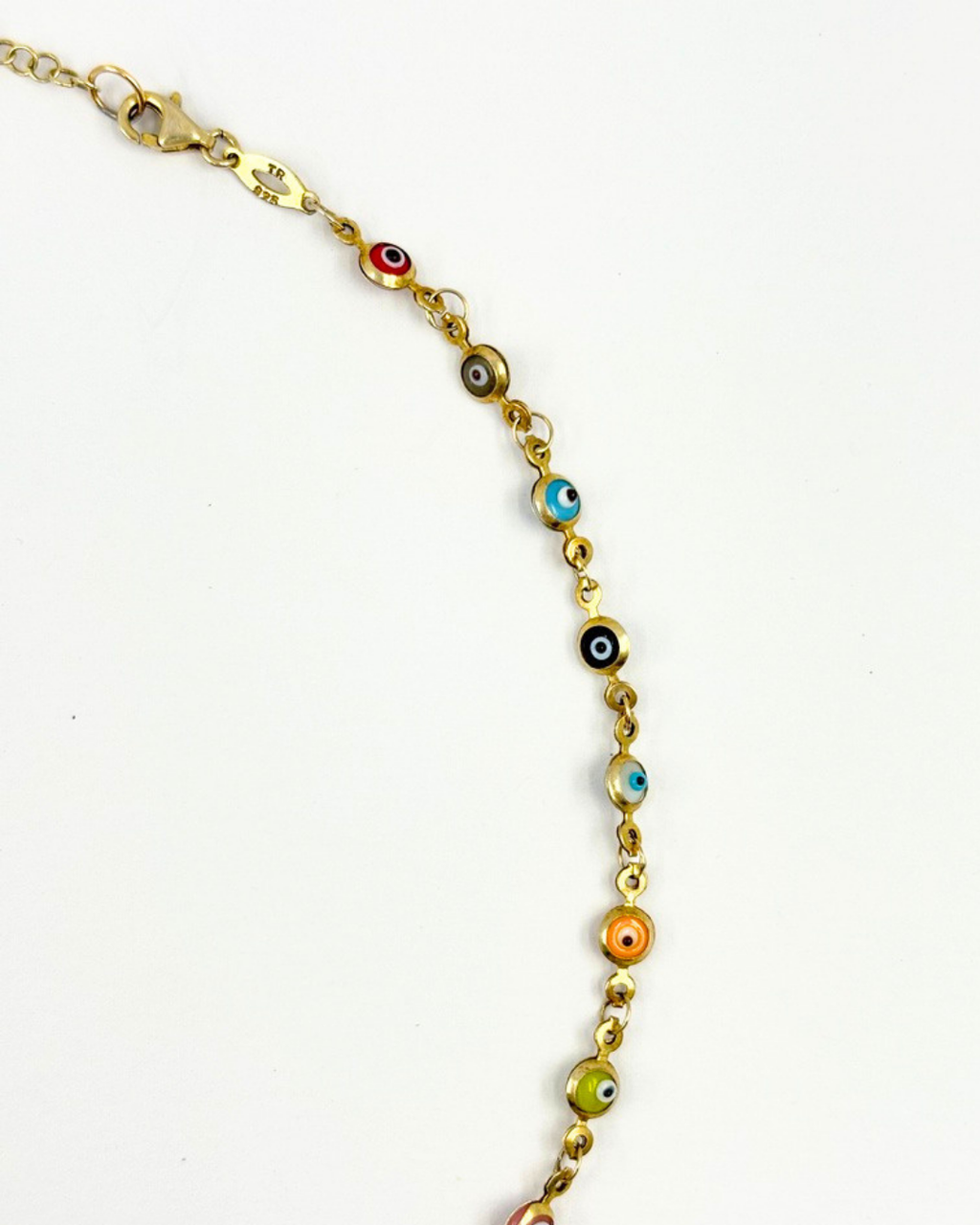 Gold Vermeil Evil Eye Choker